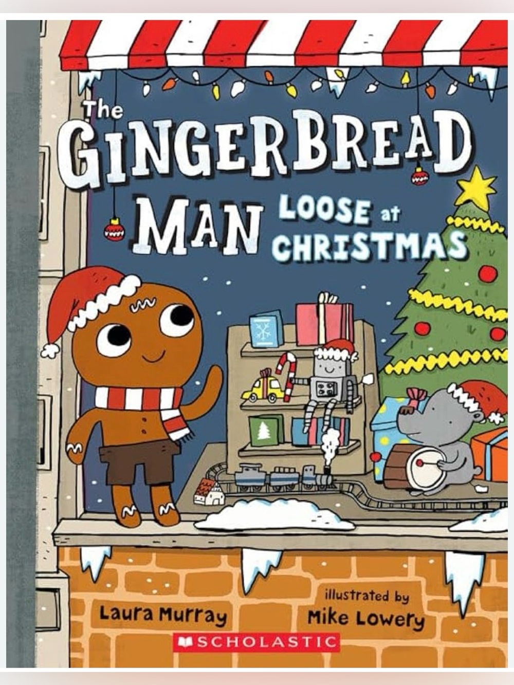 The Gingerbread Man Loose at Christmas – Paperback | Scholastic 2016